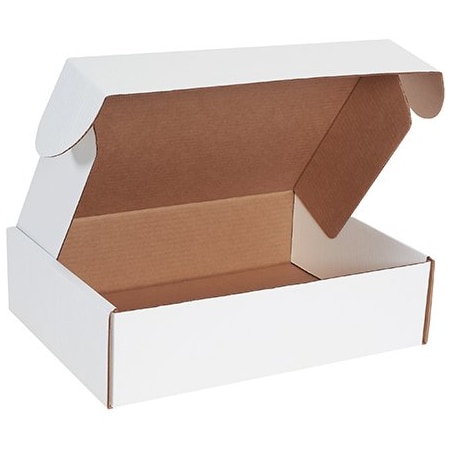 Bsc Preferred 15 1/8 x 11 1/8 x 4'' White Deluxe Literature Mailers, 50PK BUY00014628